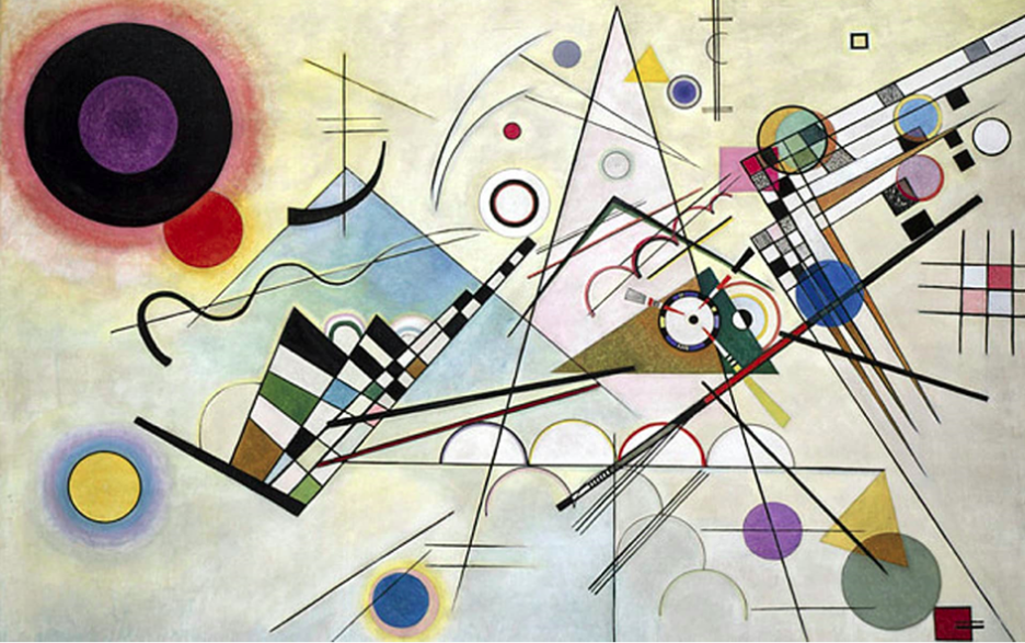 Vassily Kandinsky – Jaune-Rouge-Bleu (1925)